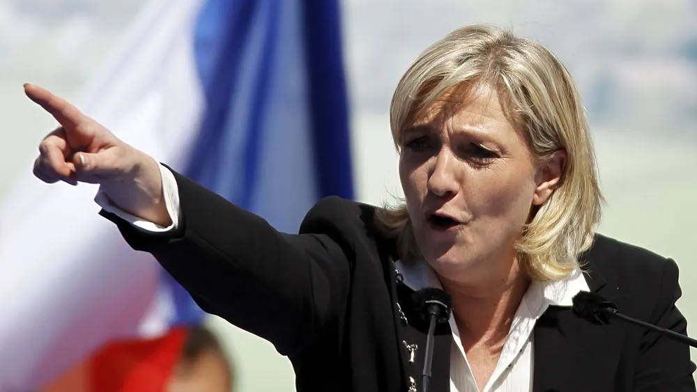 Marine Le Pen, condamnată la trei ani de închisoare, dintre care doi cu suspendare