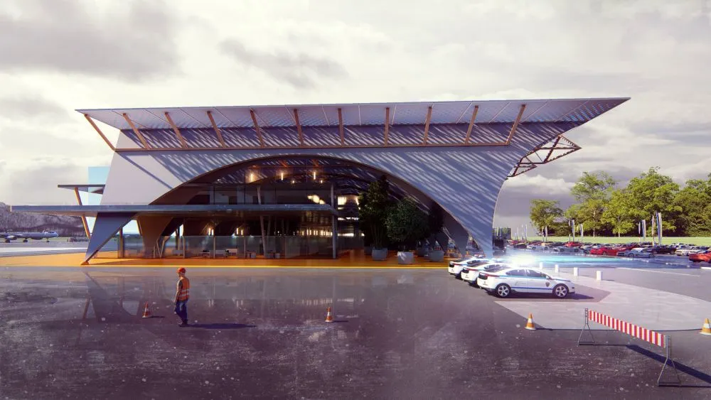 Aeroportul Internațional Brașov - Ghimbav, procedură pentru terminal