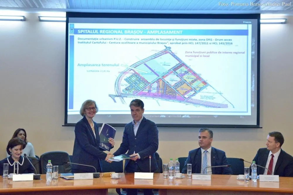 VIDEO + FOTO Primăria și BERD au semnat contractul de asistență tehnică pentru Spitalul Regional