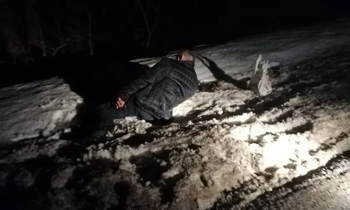 Bărbat inconștient, înghețat, salvat de jandarmi