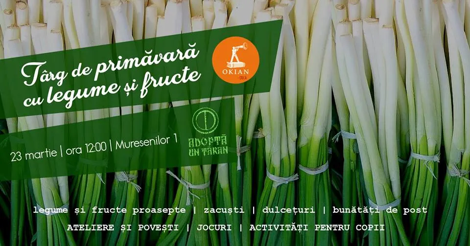 Târg de primăvară, ASTĂZI, la Okianotecă