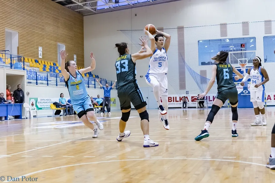 BASCHET FEMININ: Olimpia CSU Brașov, în semifinalele Ligii Naționale