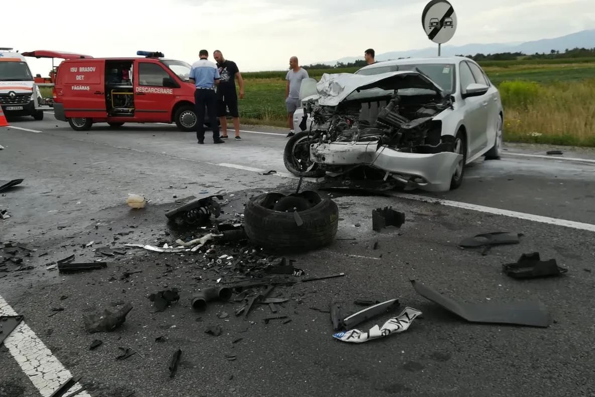 FOTO Accident grav, între Dridif și Voila! 5 israelieni implicaţi
