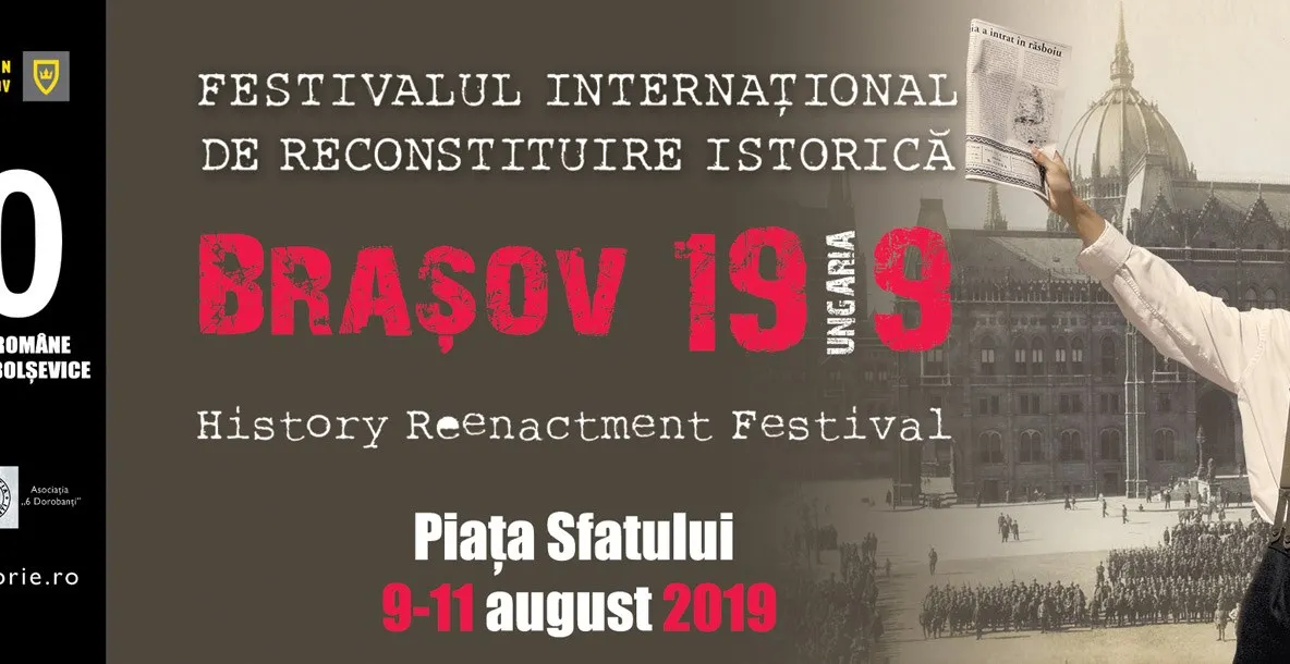 VIDEO Festival de Reconstituire Istorică, în weekend, în Piața Sfatului din Brașov
