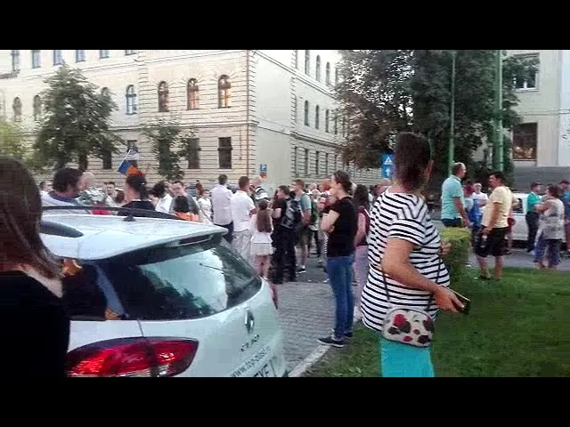 VIDEO Brașovenii au ieșit în stradă