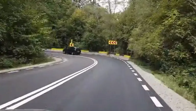VIDEO Lucrări finalizate pe DN73A, între Predeal și Râșnov