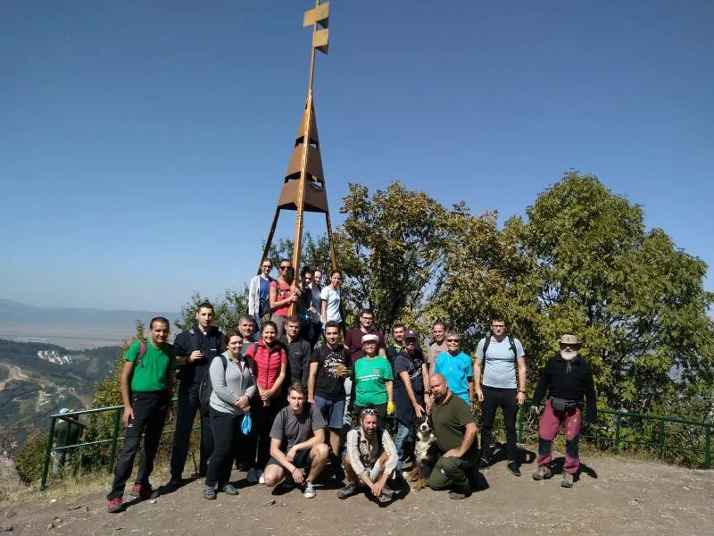 Respect pentru natură, pe Muntele Tâmpa (FOTO)