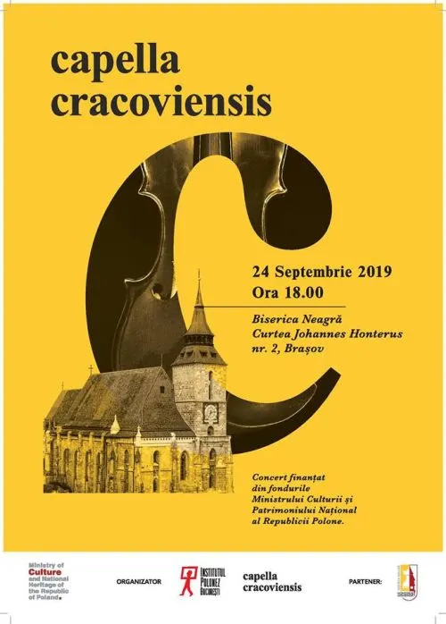 Concert extraordinar, diseară, la Biserica Neagră