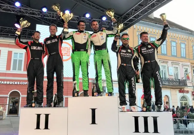 Simone Tempestini a câștigat, la Brașov, cel de-al patrulea titlu de campion național la raliuri