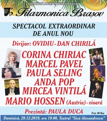 Concert extraordinar de Anul Nou!