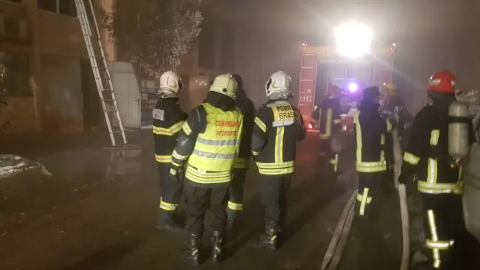 FOTO+VIDEO Incendiu la Carfil