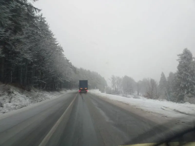 FOTO+VIDEO Starea drumurilor naționale din centrul țării