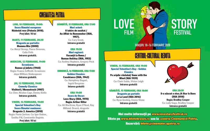Filme de Oscar, de astăzi, la Love Story Film Festival