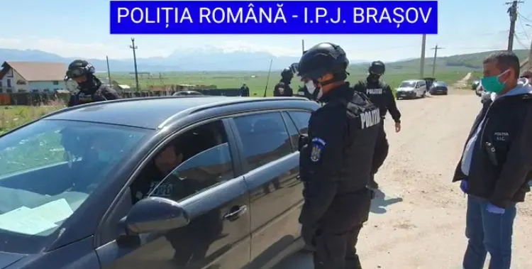 VIDEO Ample controale ale polițiștilor, în județul Brașov! Sancțiuni de 30.000 de lei, în șase ore!