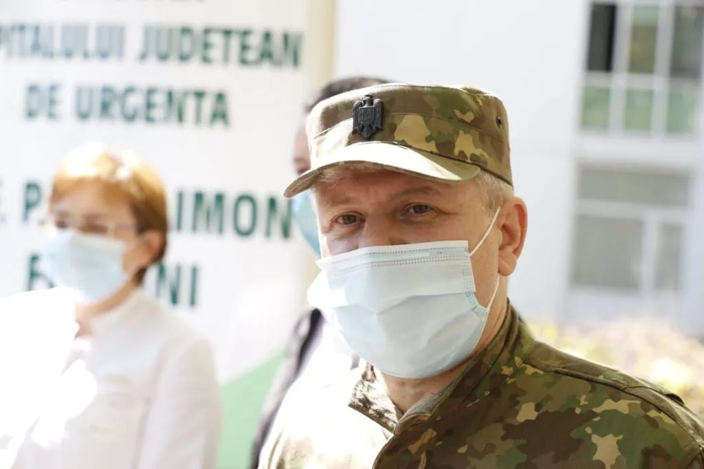 Colonelul Alexandru Keresztes, care a gestionat situația critică de la Spitalul Județean din Focșani, infectat cu noul coronavirus!