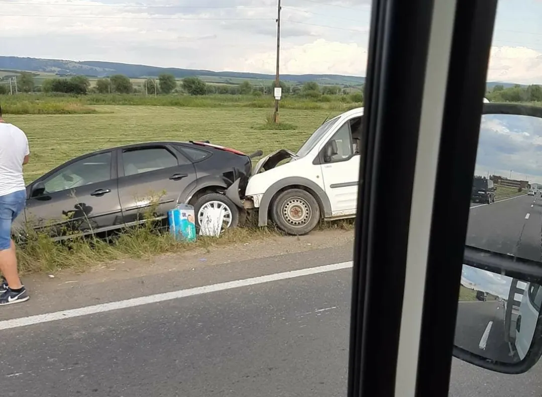 Accident rutier în zona restaurantului Doripesco!