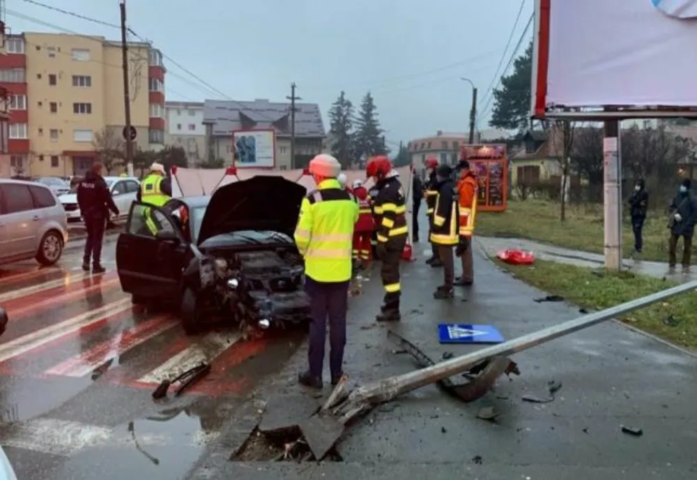 Bătrân MORT după un accident rutier produs la Codlea