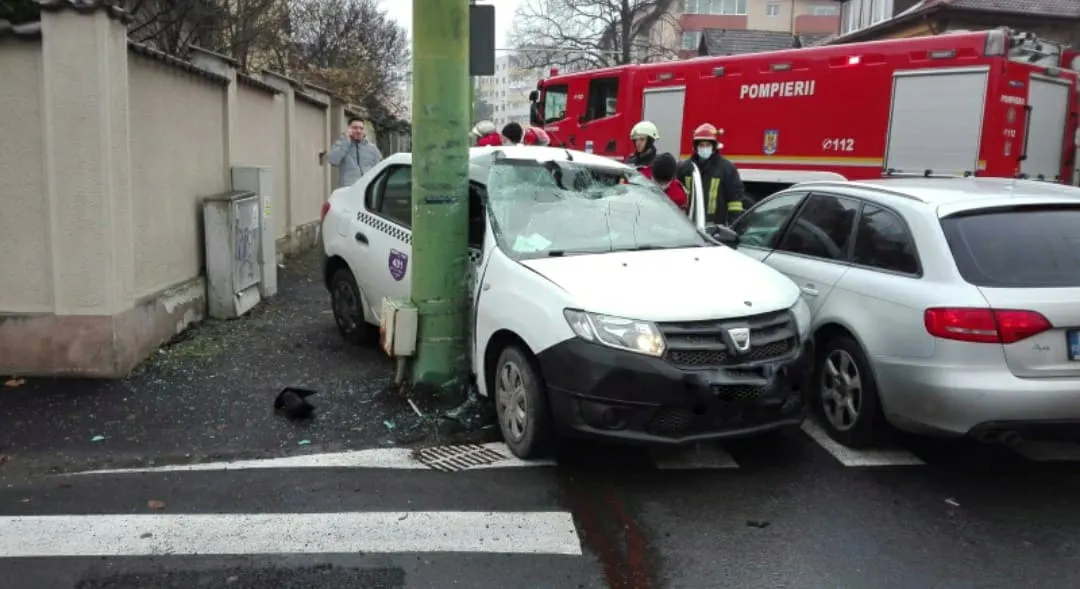 Accident în municipiul Braşov!
