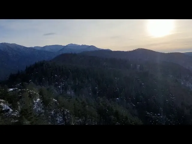 VIDEO Imagini fabuloase de pe Muntele Tâmpa