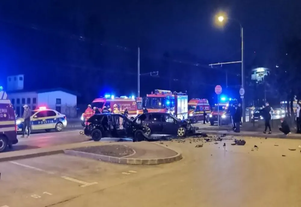 Două accidente cu 5 victime, în această seară, la Brașov și Ghimbav! Un bărbat a murit!
