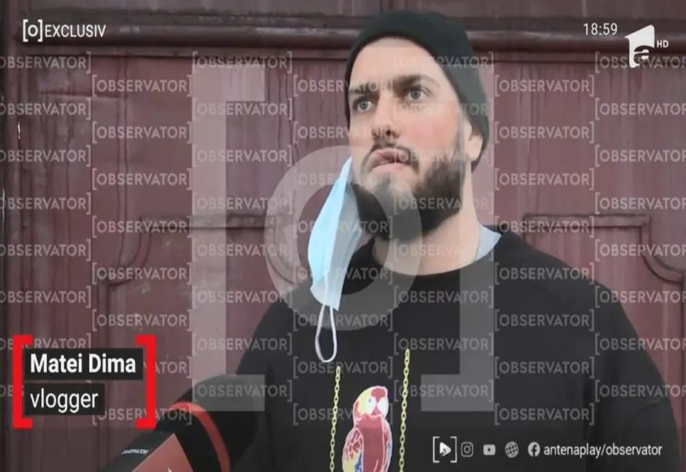 VIDEO Primele declarații oferite de celebrul BRomania, la ieșirea din sediul Poliției, după ce a fost prins drogat la volan!