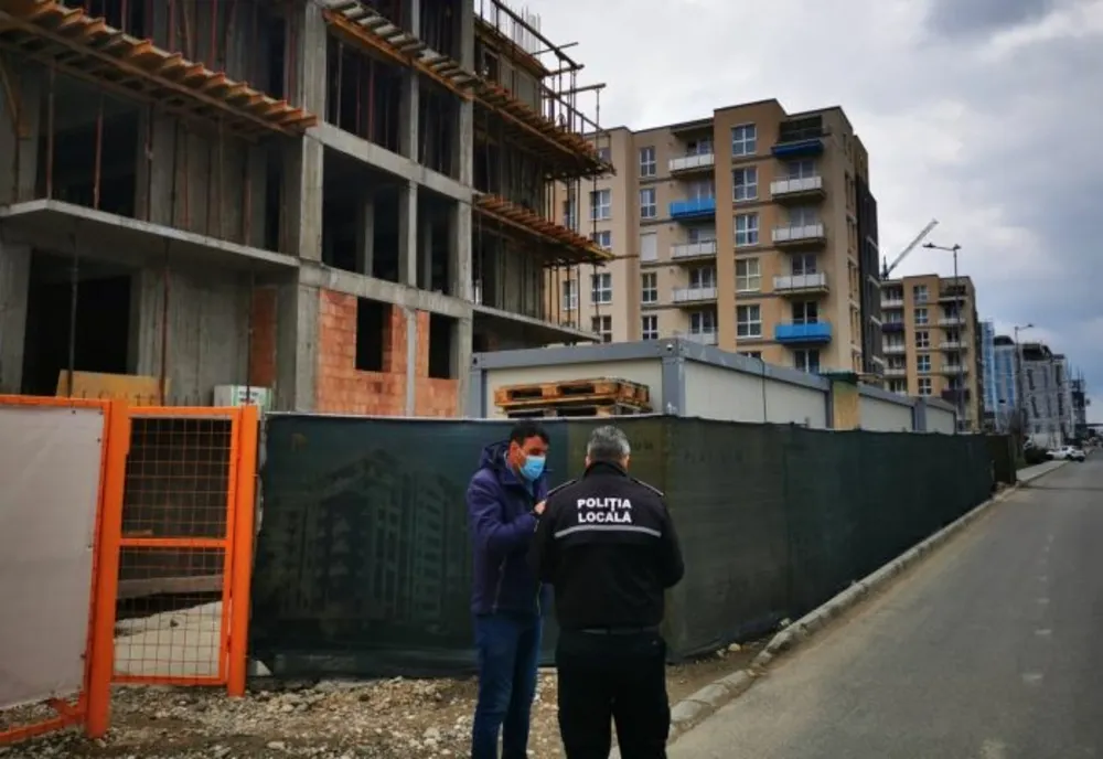 Dezvoltatorii imobiliari din cartierul Tractorul au fost amendați de Poliția Locală