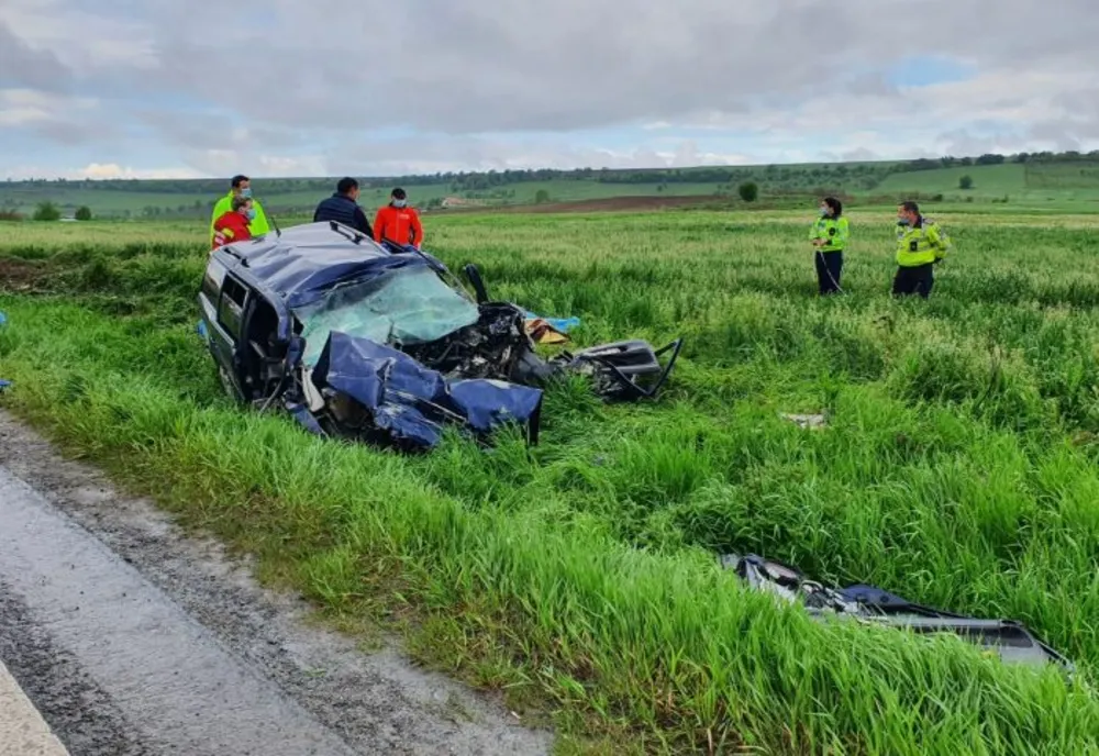 VIDEO Accident cu 4 morți, pe DN13!