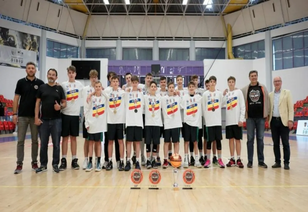 BASCHET Alpha Sport Team Sibiu învinge dramatic, în finala campionatului U14, pe Transilvania Brașov