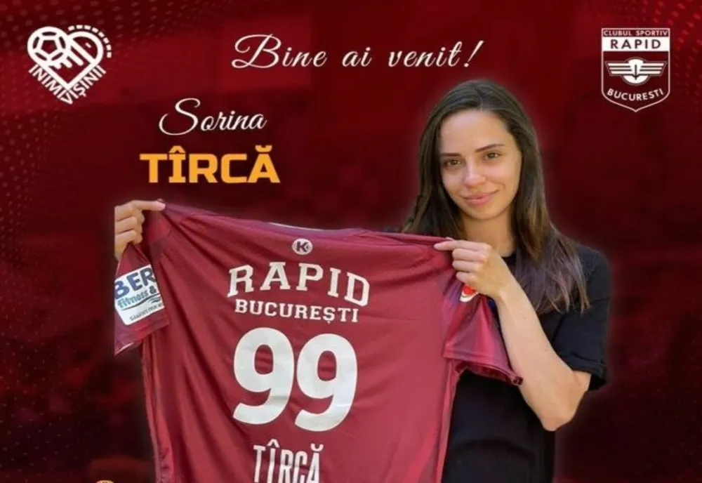Sorina Târcă a plecat la Rapid