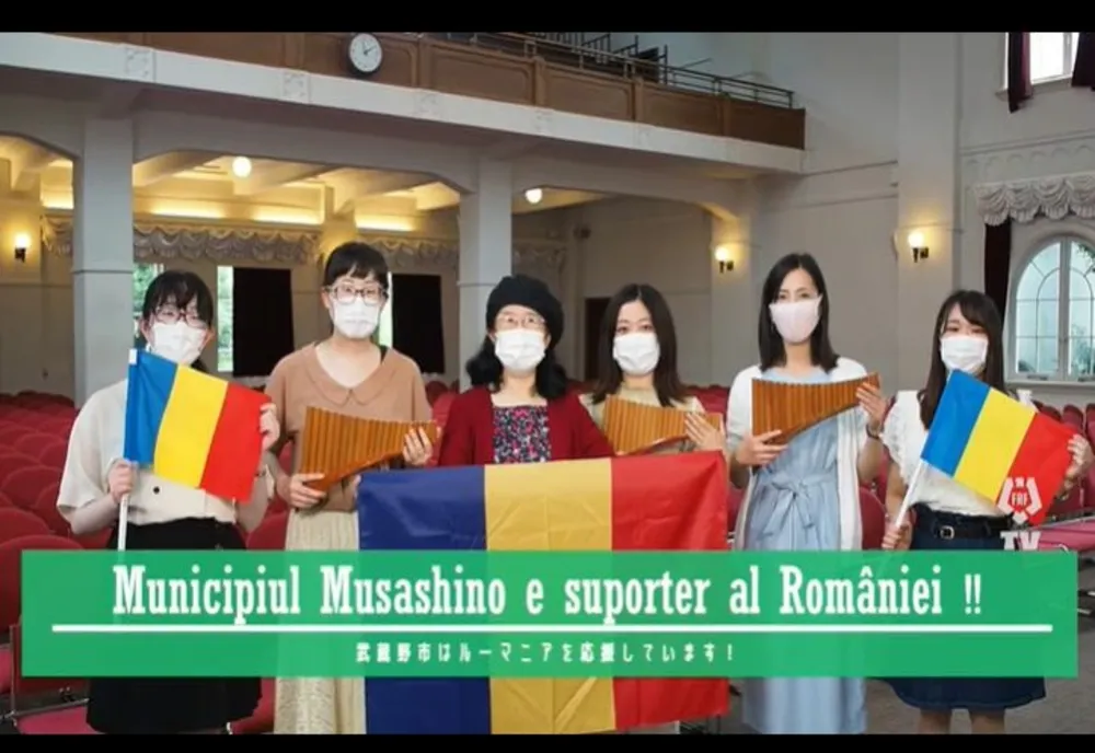 VIDEO Orașul japonez Musashino, înfrățit cu Brașovul, susține România la Jocurile Olimpice!