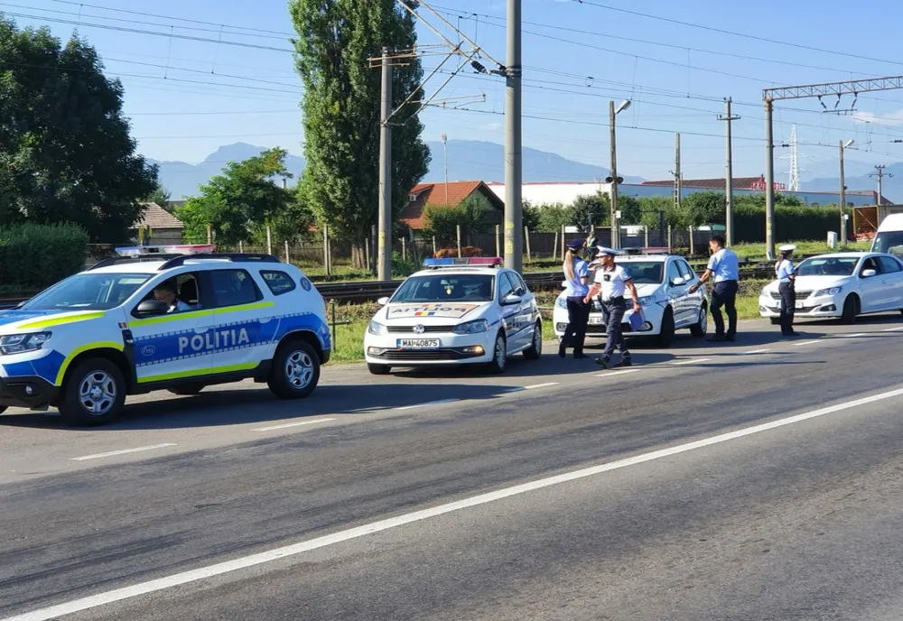 VIDEO Ample acțiuni ale polițiștilor brașoveni! Amenzi de aproape 80.000 de lei