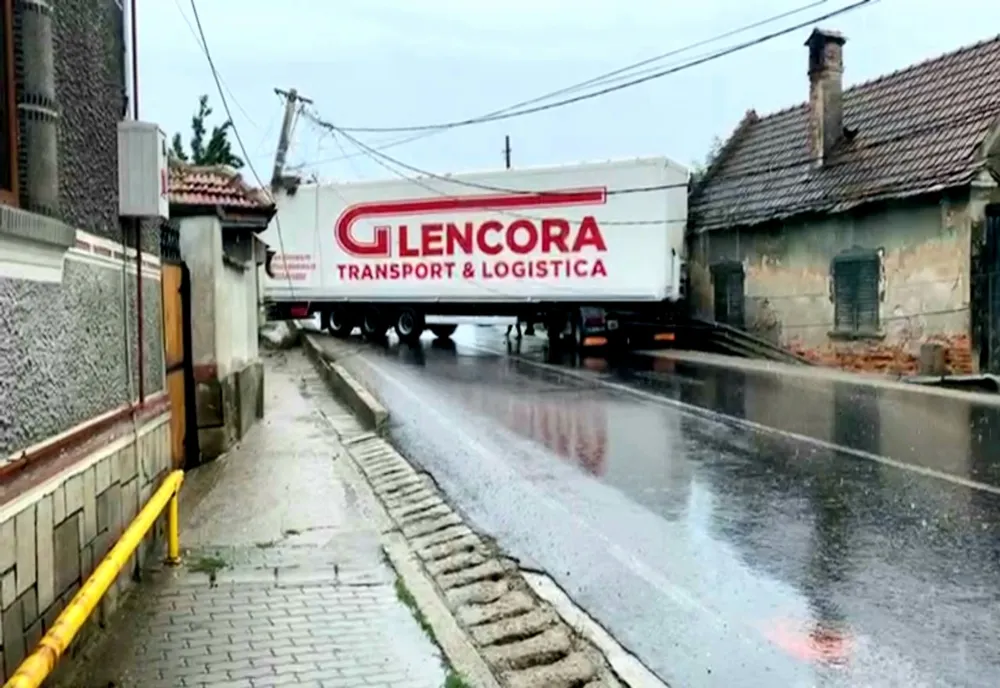Trafic blocat pe DN1, în zona Perșani!