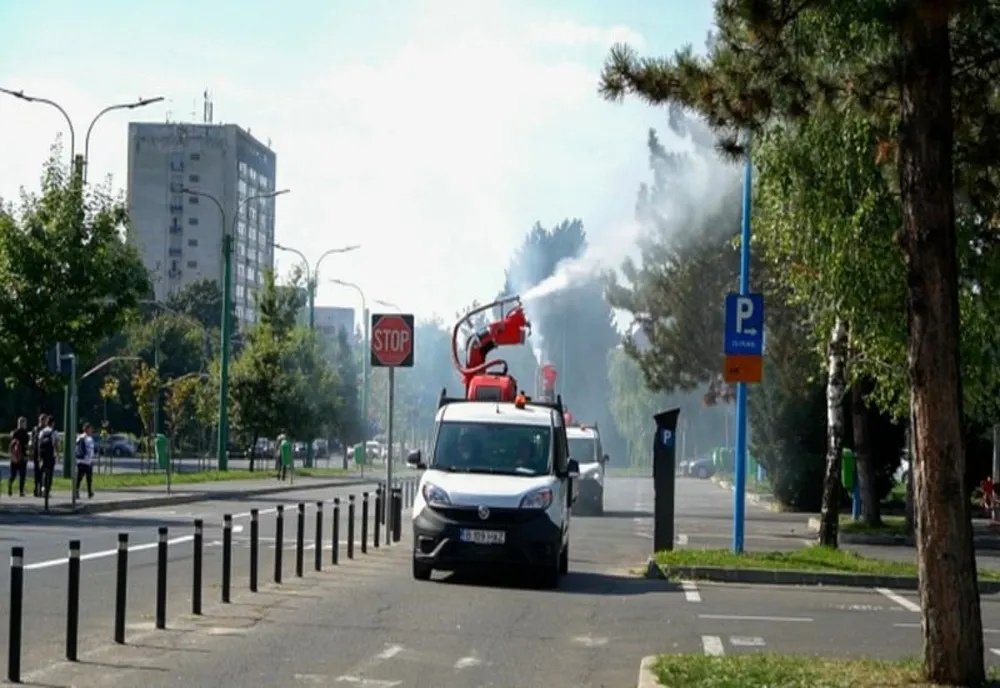 O nouă etapă de dezinsecție pe domeniul public