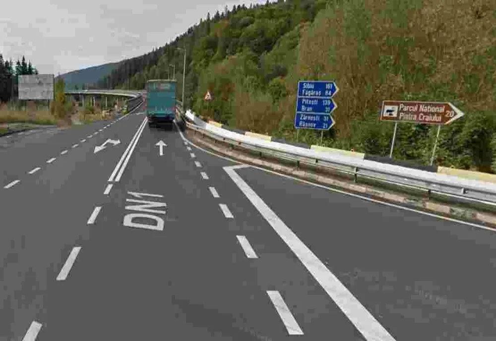 Trafic restricționat pe DN1, zona Predeal, până în octombrie!