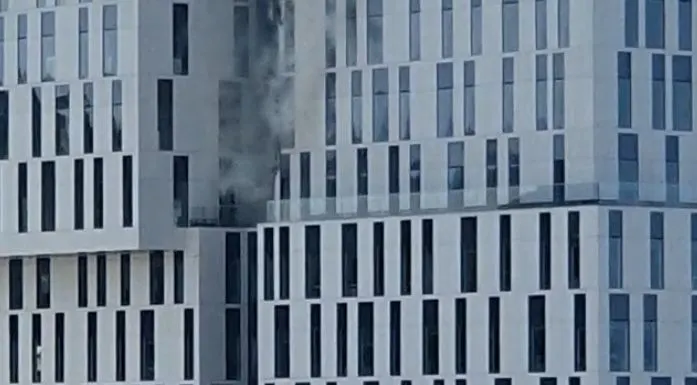 VIDEO Incendiu, acum, la AFI Brașov