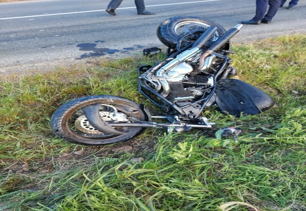 Motociclist rănit într-un accident rutier produs, în această seară, pe Ocolitoarea Brașovului