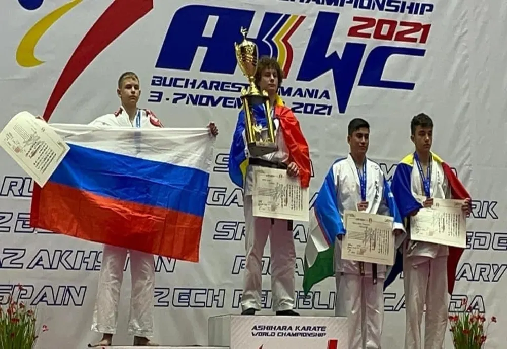 Tudor Mitan, șagunistul campion mondial la karate