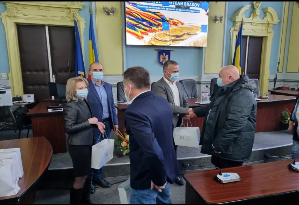 Au fost premiați sportivii şi antrenorii braşoveni cu performanțe în 2021