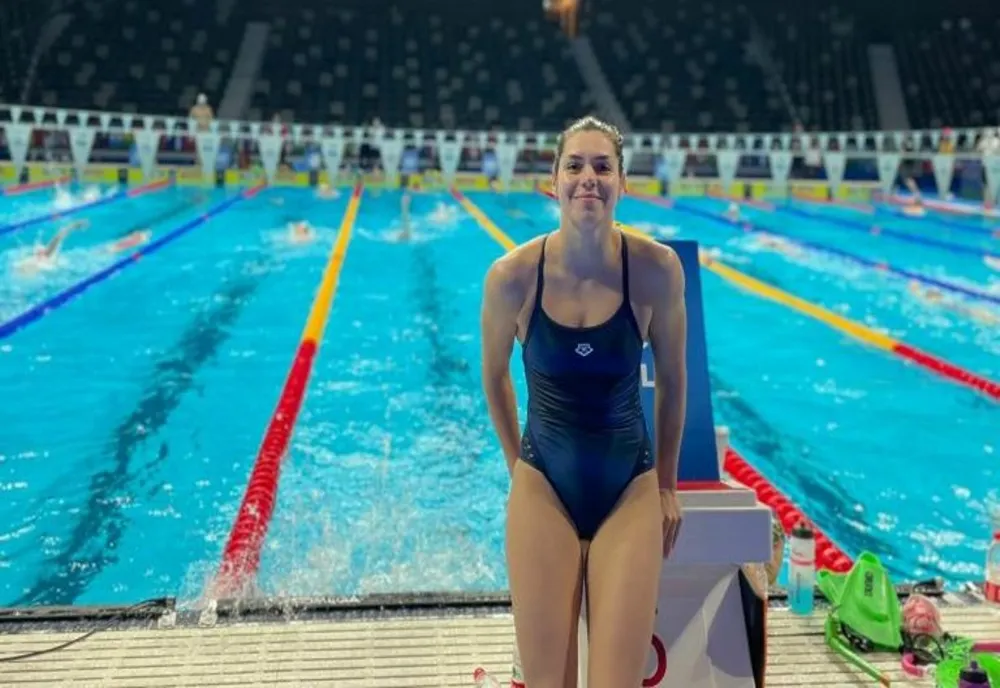 Alexandra Dobrin, record personal la Campionatul Mondial de Natație