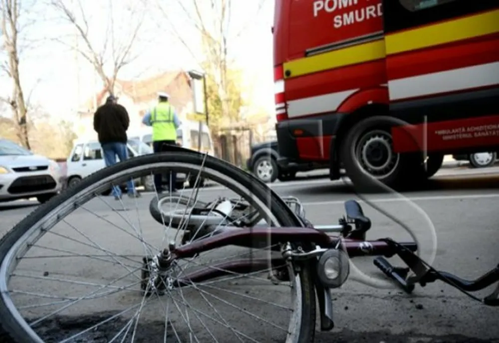 Biciclist accidentat de autocamion! Trafic îngreunat pe DN1