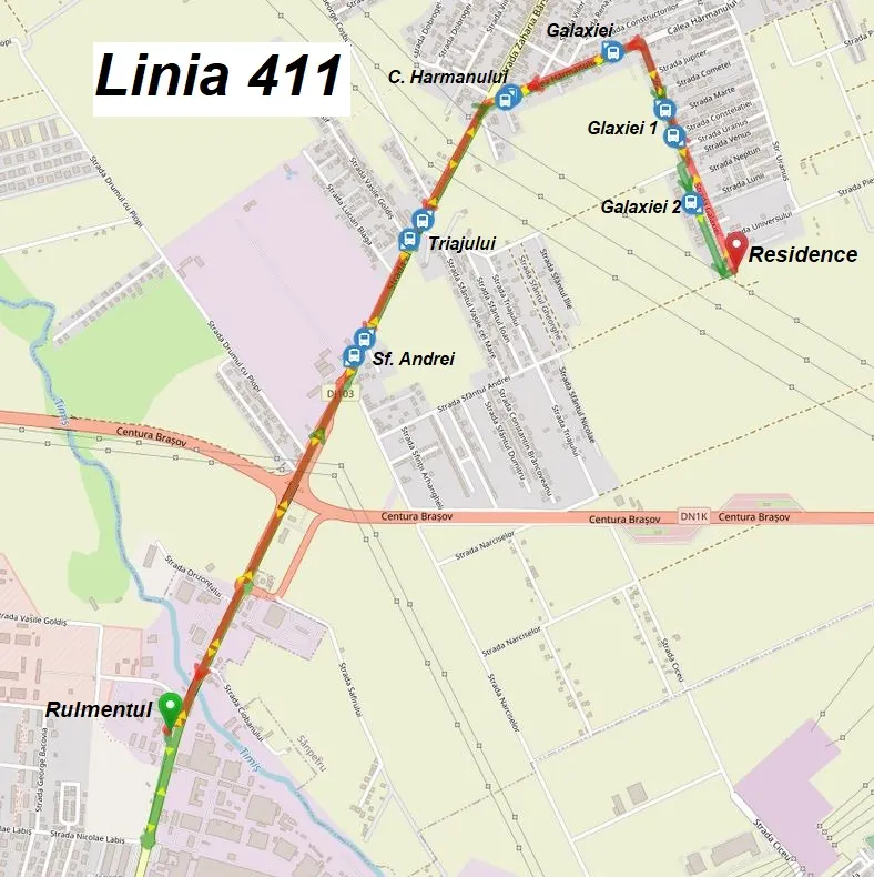 Modificări pe traseele de transport în comun din Sânpetru și Râșnov!