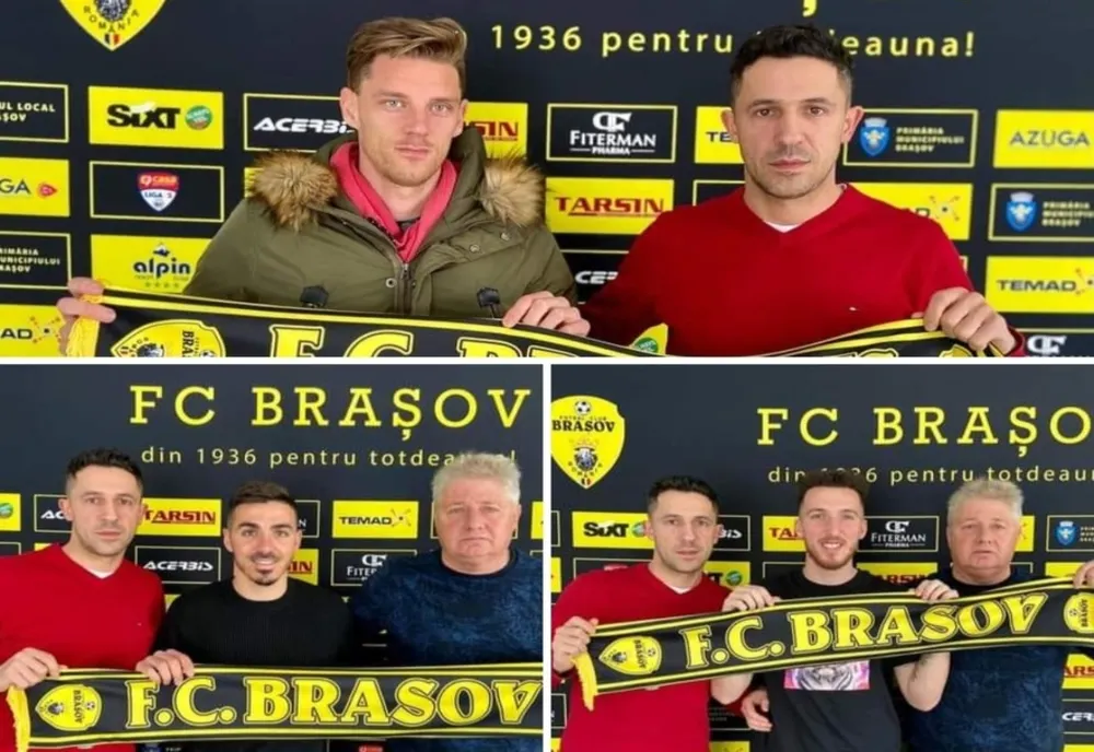 Trei fotbalişti au semnat cu FC Braşov!