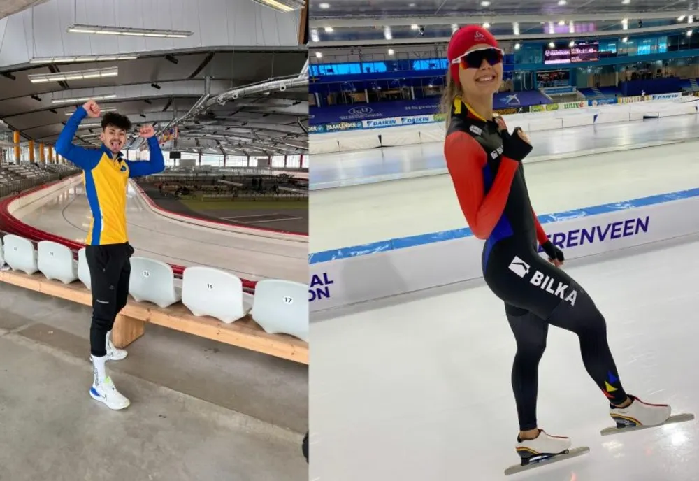 Brașovul are campioni naționali la patinaj viteză! Din cauza infrastructurii inexistente, Naționalele României au avut loc în Germania!