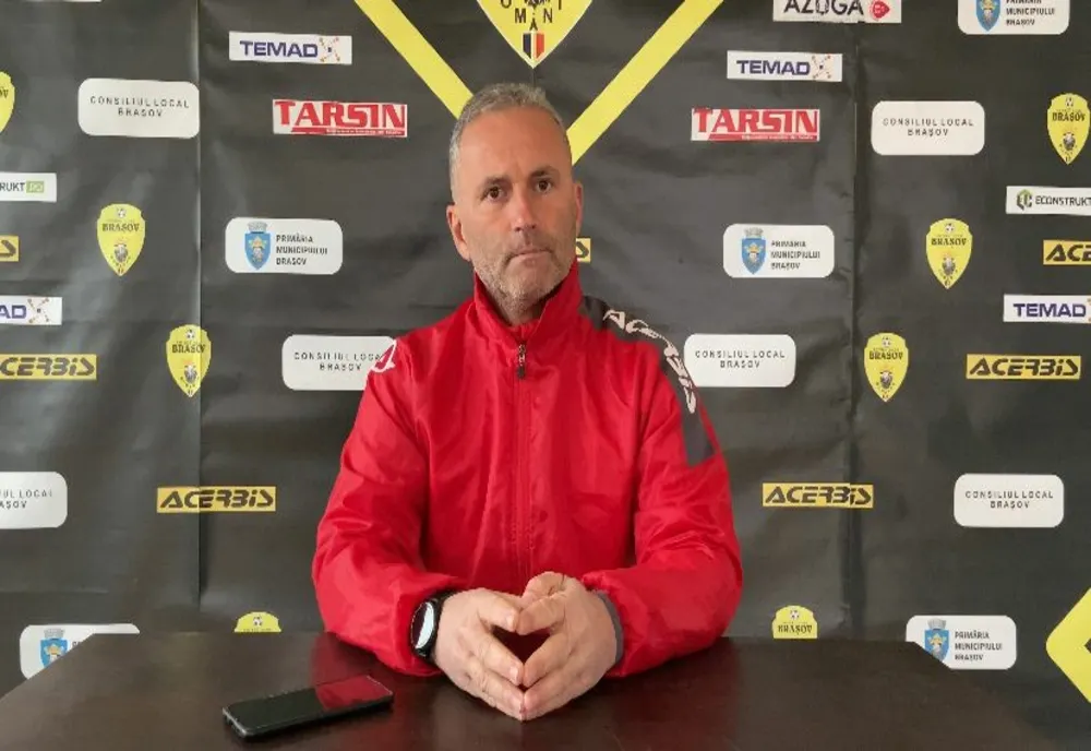 Călin Moldovan, antrenor FC Brașov: "Vom da totul pentru a învinge pe Metaloglobus"
