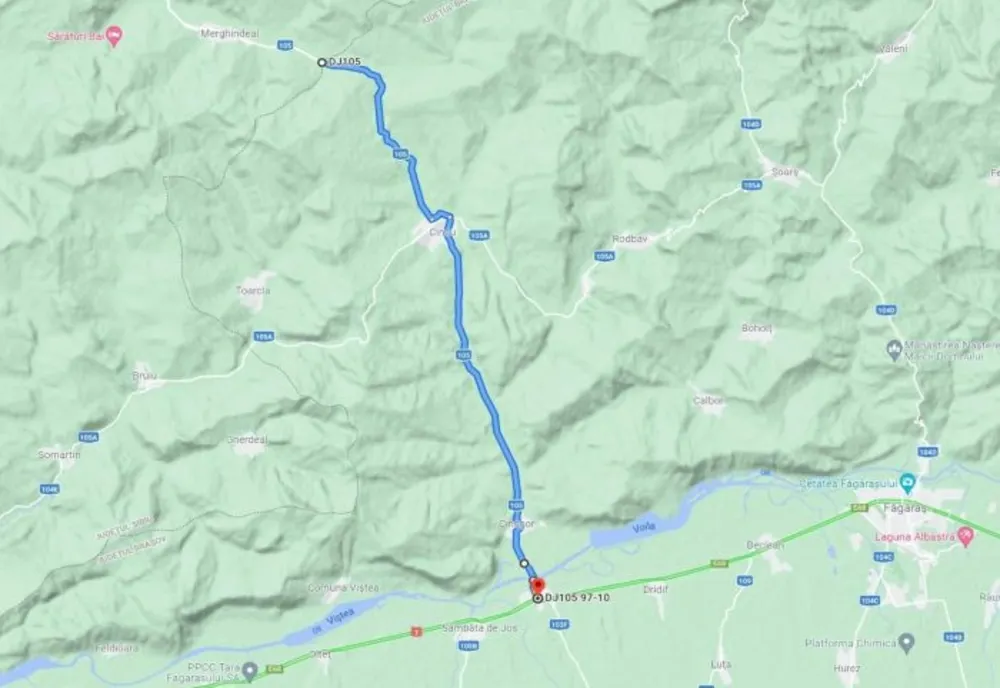 Un drum județean afectat de alunecările de teren va fi reabilitat