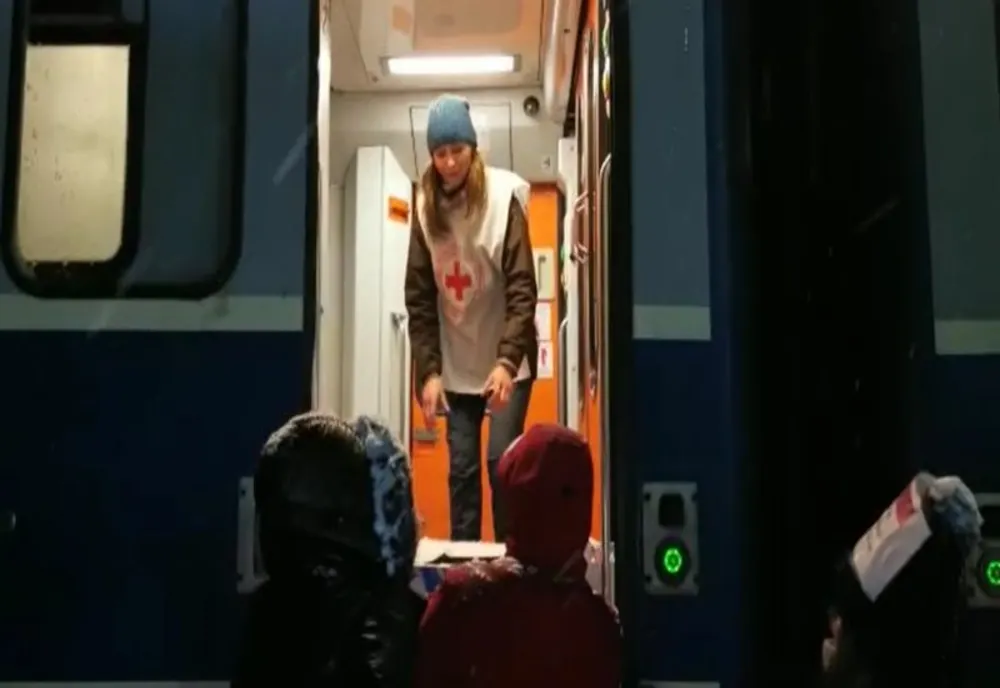 VIDEO Gest impresionant al voluntarilor din Făgăraș