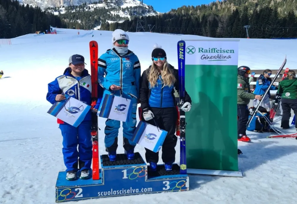 Ania Caill - locul 3 în Italia, la Santa Cristina Val Gardena
