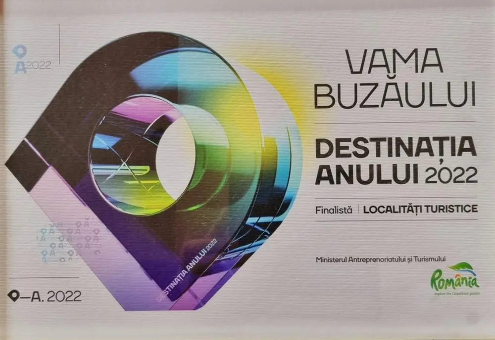 VIDEO Vama Buzăului, ÎN TOP la concursul „Destinația anului 2022”