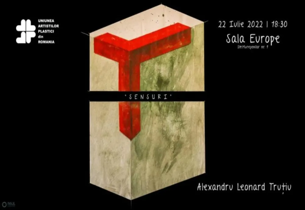 Vernisajul expoziției „Sensuri”, cu artistul brașovean Alexandru Leonard Truțiu, la Galeria Europe 