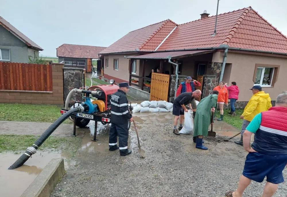 Inundații în județul Braşov! Intervenții ale ISU